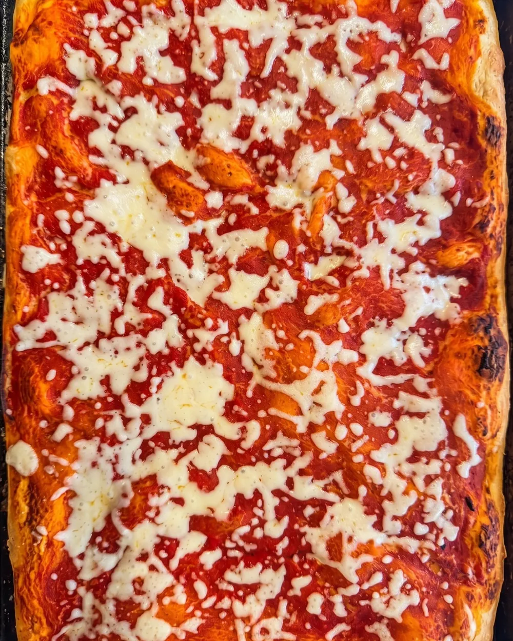 Pizza in teglia del Panificio Muraca